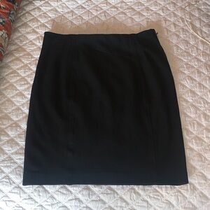 Ann Taylor Elegant Black Pencil Skirt